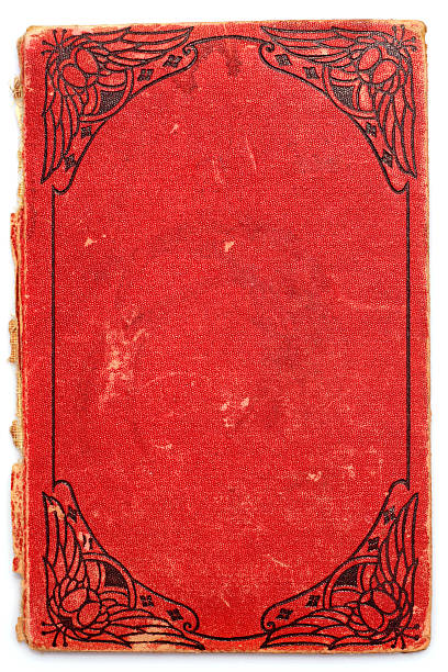 istock abstract red book cover with art deco style frame 182164345