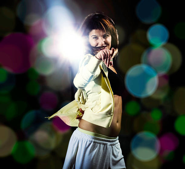 istock Hip-hop Super Star dancing Queen 182164936