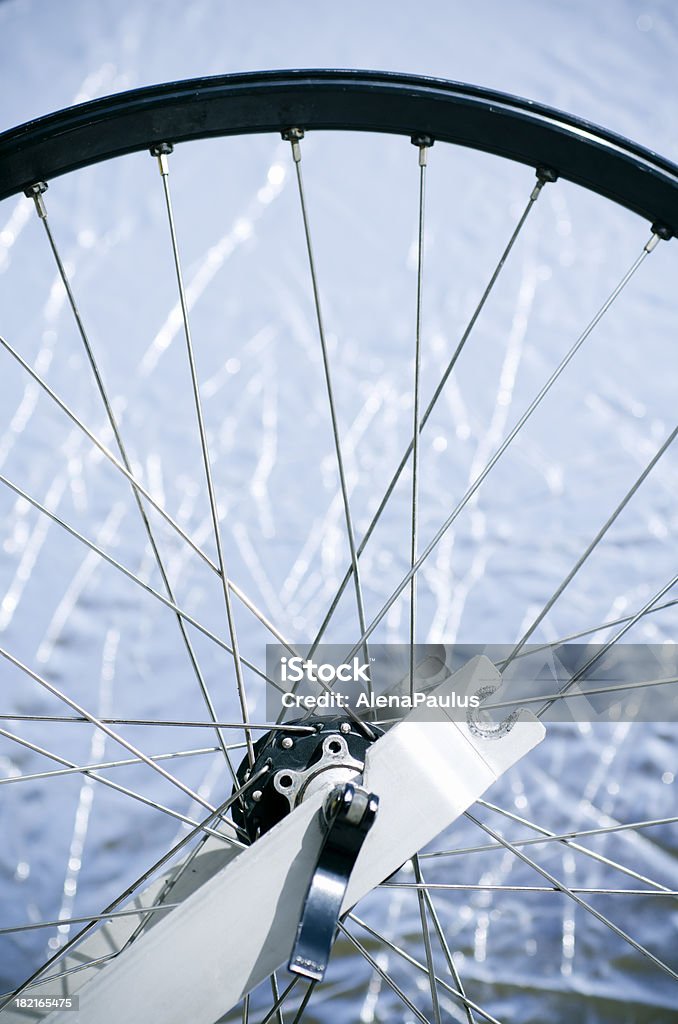 Roue de vélo - Photo de Aluminium libre de droits