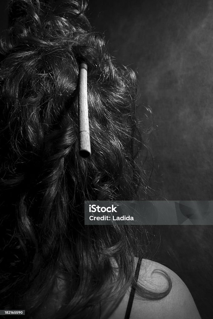 Estranho coiffure - Foto de stock de Adulto royalty-free