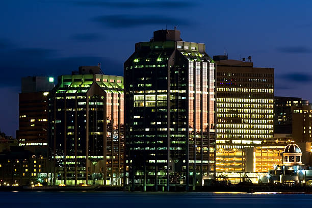istock Halifax Waterfront Skyline at dusk 182165668