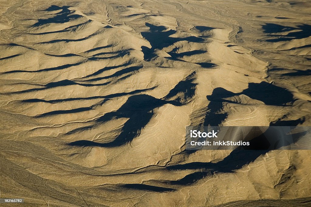 Антенна Пустыня - Стоковые фото В воздухе роялти-фри