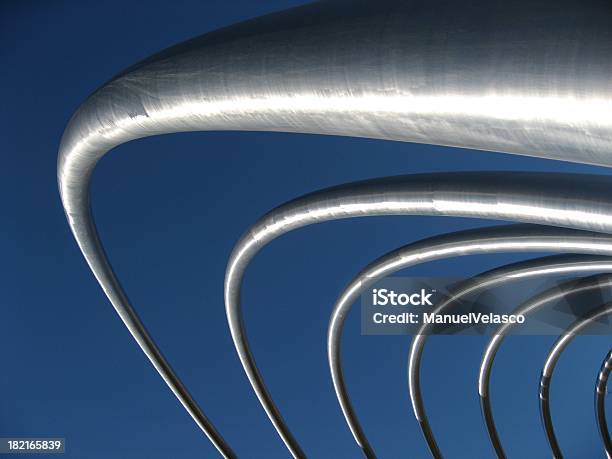 Tubular 2 Stock Photo - Download Image Now - Metal, Bending, Sculpture