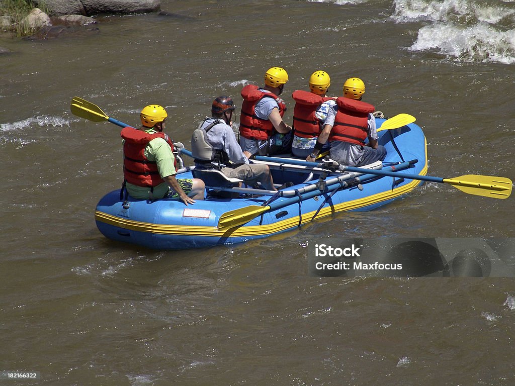 Rafting sur rivière - Photo de Activité libre de droits