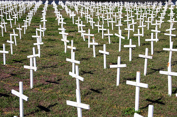 istock Field of Crosses 182167006