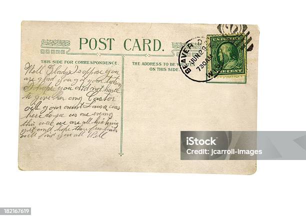 웰던 Gladys 우편엽서 문자에 대한 스톡 사진 및 기타 이미지 - 문자, 엽서, 편지-문서