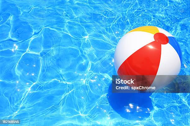 Beach Ball Stock Photo - Download Image Now - Beach Ball, Swimming Pool, Summer