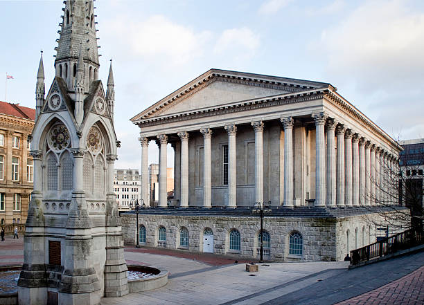 prefeitura, birmingham, reino unido - birmingham west midlands town hall uk - fotografias e filmes do acervo