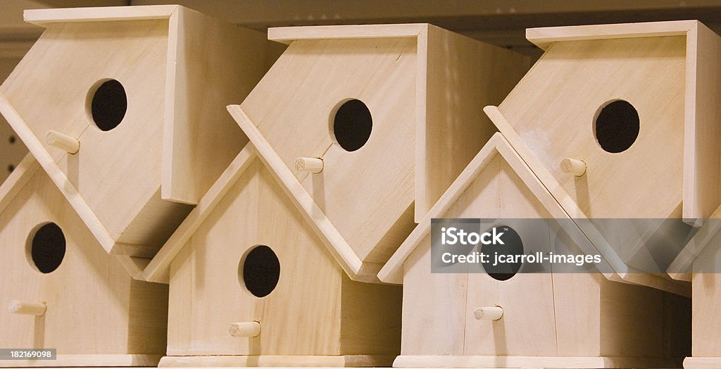 Birdhouses para venda - Foto de stock de Casa royalty-free