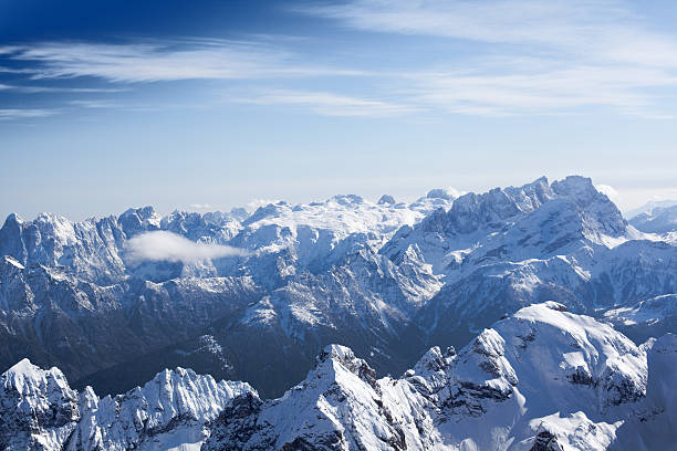 istock Alpine Panorama from Marmolada-Dolomiti-Italy 182169644