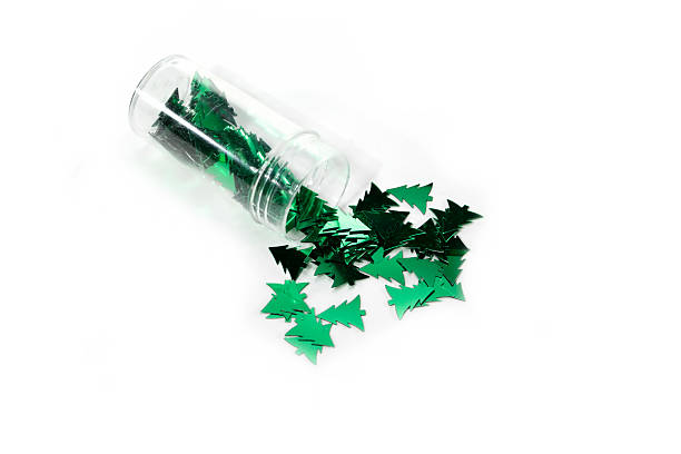 Christmas Tree Sparkles stock photo