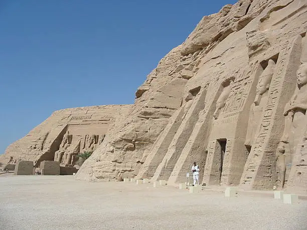 Full view of Abu Simbel