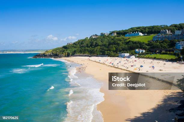 Porthminster Beach Stock Photo - Download Image Now - St. Ives - Cornwall, Porthminster Beach, Cornwall - England