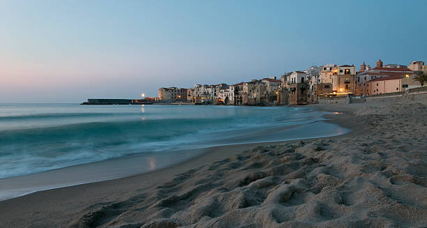 istock Cefalu in the evening, Sicily, Italy 182171200