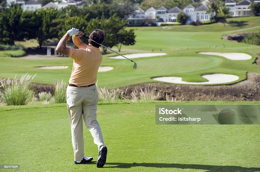 Giocatore di golf - Foto stock royalty-free di 30-34 anni