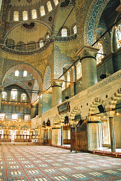 istock The Blue Mosque interior in Istanbul, Turkey 182171501