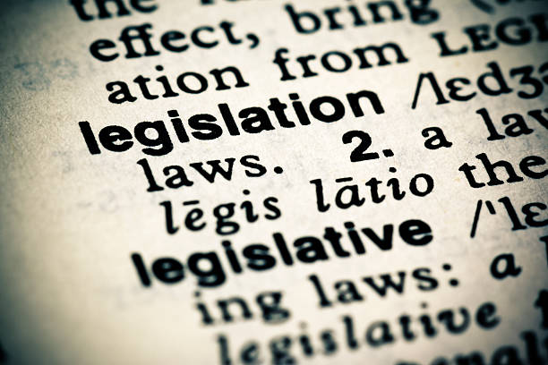 Definition: Legislation A cross processed image of the dictionary definition of the word: Legislation. cross processed stock pictures, royalty-free photos & images