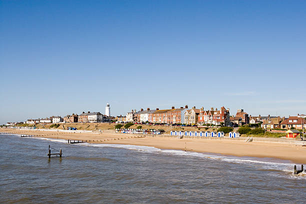The beach at Southwold.