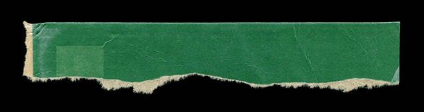 istock Cut or torn paper background textured isolated 1821716277