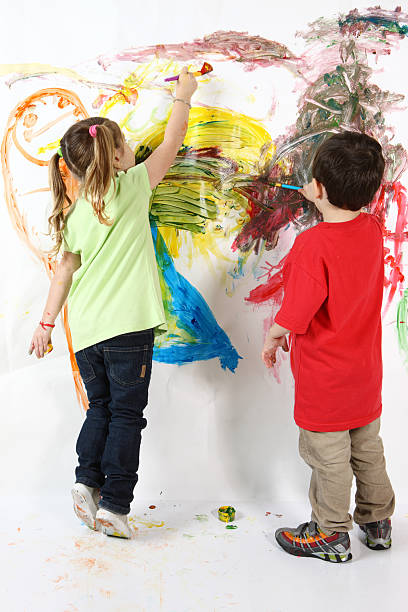 istock painting children 182171698