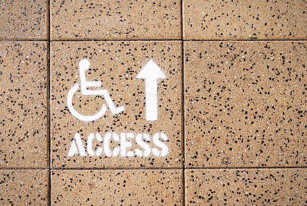 disabled access guidance - 輪椅坡道 個照片及圖片檔