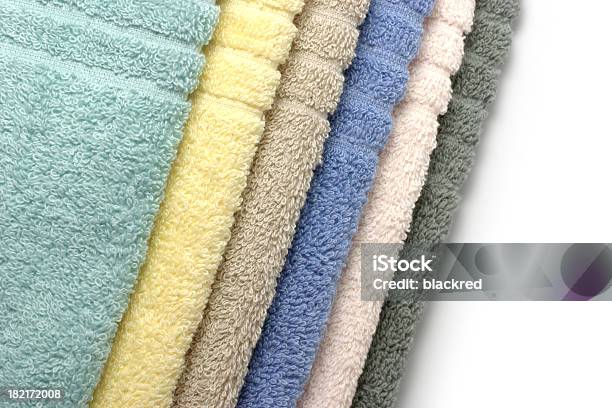 Bathroom Towels Stock Photo - Download Image Now - Arranging, Bathroom, Beauty