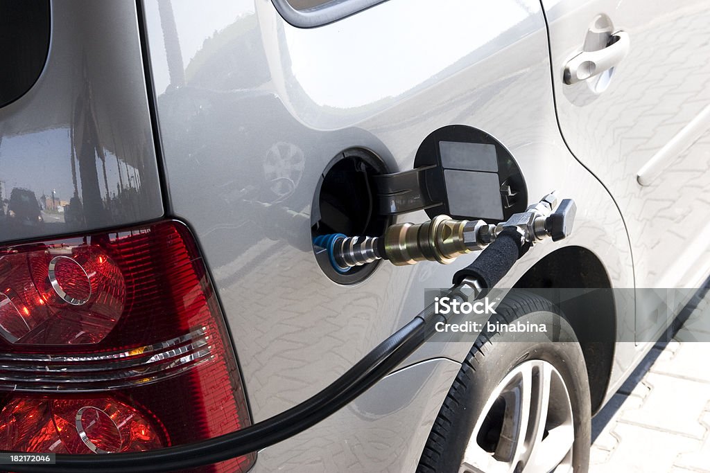 Metano automóvil - Foto de stock de Coche libre de derechos