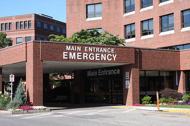 istock Hospital Emergency Entrance 182172165
