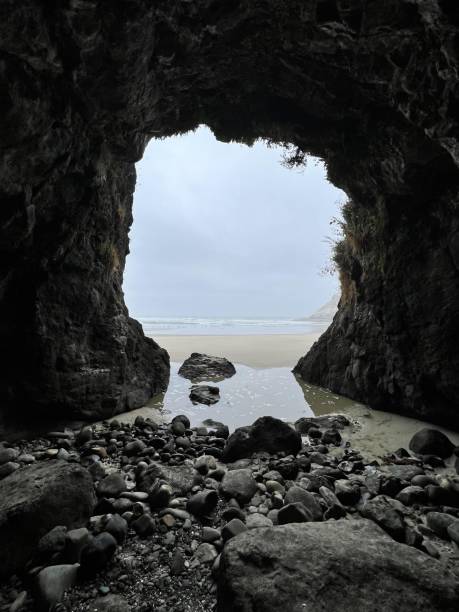 istock rocks on the beach and sea 1821722094