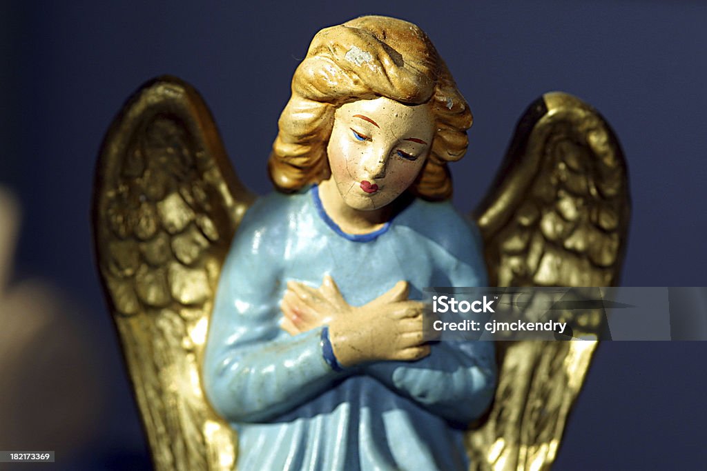 Natividade Angel - Foto de stock de Enfeite de topo de árvore royalty-free