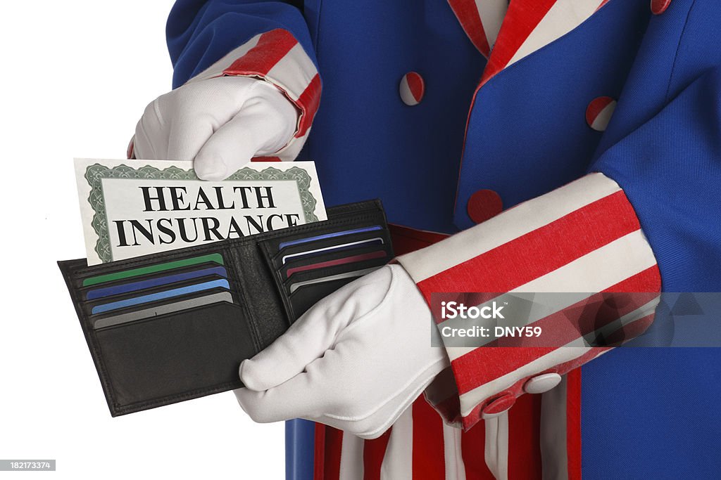 Медицинское страхование реформы - Стоковые фото Money to burn - английское выражение роялти-фри