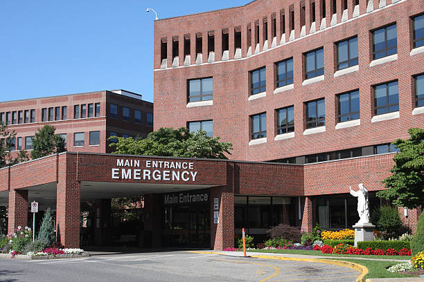 istock Hospital Emergency Entrance 182173407