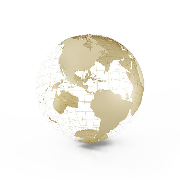 The model of golden globe.