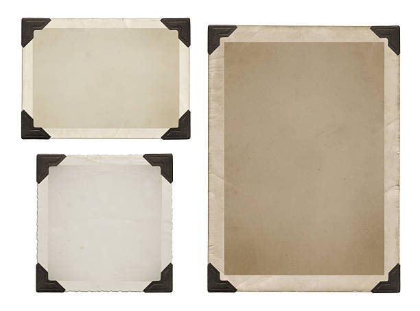 istock Vintage pictures with black corners 182173733