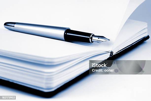 Pen On The Notebook Stock Photo - Download Image Now - Pen, Law, Learning