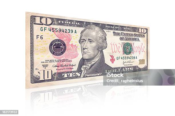 10 달러 지폐 10 달러 지폐-미국 지폐 통화에 대한 스톡 사진 및 기타 이미지 - 10 달러 지폐-미국 지폐 통화, 0명, 금융