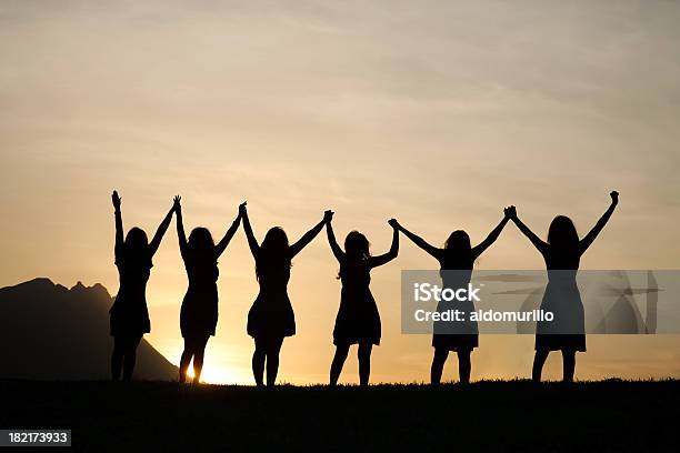 Download Group Of Friends Stock Photo