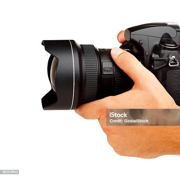 フォトグラファー射撃絶縁型 - カメラのストックフォトや画像を多数ご用意 - カメラ, 白背景, 写真を撮る