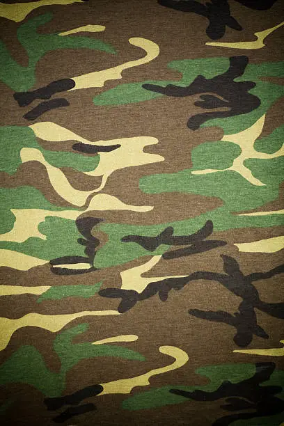"Camuoflage background pattern, textile."