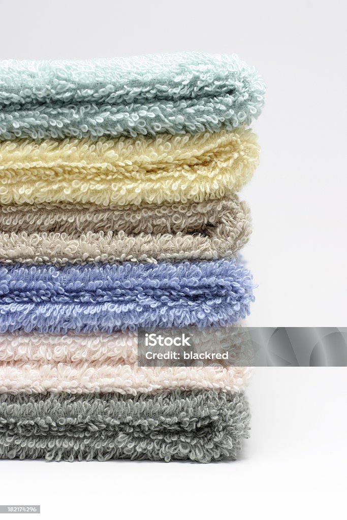 Colorful Towels Stack of colorful towels.Similar images - Arranging Stock Photo