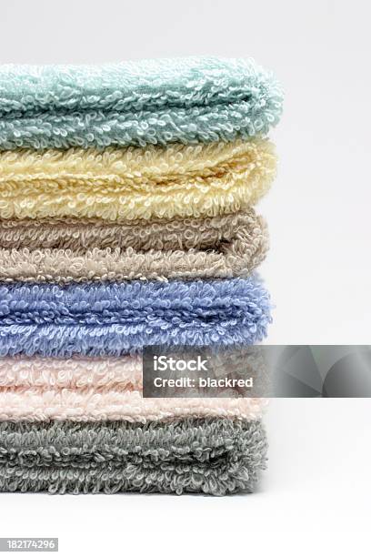 Colorful Towels Stock Photo - Download Image Now - Arranging, Bathroom, Beauty