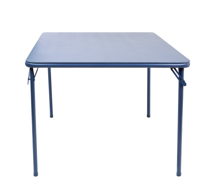 Folding Table Isolated