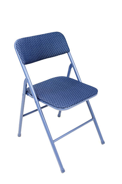 Isolated Folding Chair Folding chair isolated on white.Please also see: folding chair stock pictures, royalty-free photos & images