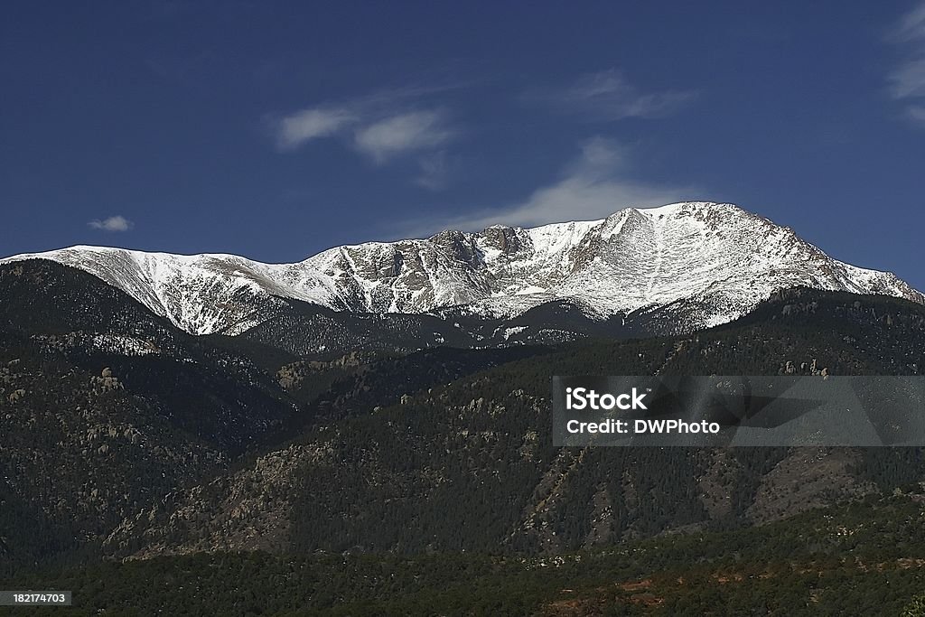 Pike's Peak - Foto de stock de Bosque Nacional de Pikes Peak libre de derechos