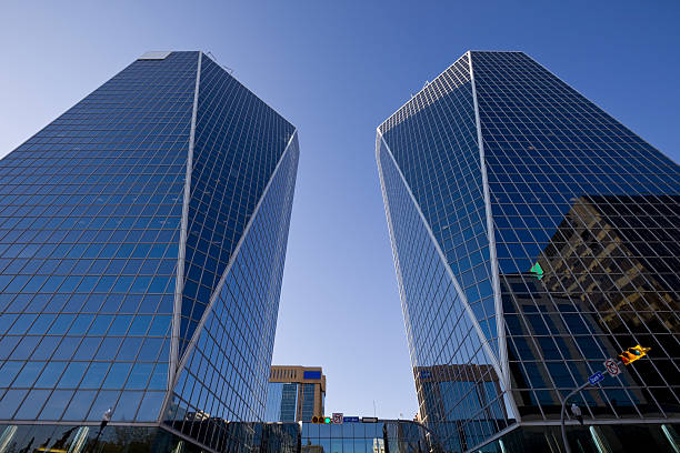 Regina, Canada "Office buildings in Regina, Saskatchewan." regina stock pictures, royalty-free photos & images