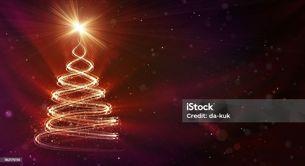 Christmas background Christmas background. Red version. Abstract stock illustration