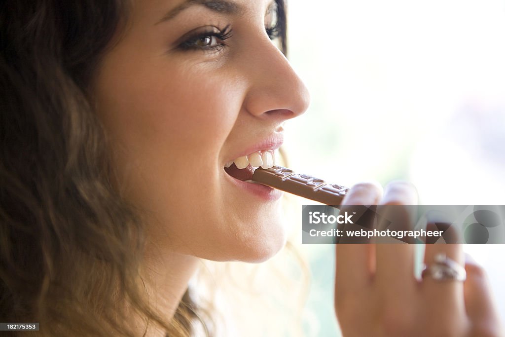 Cioccolato - Foto stock royalty-free di Barretta di cioccolato