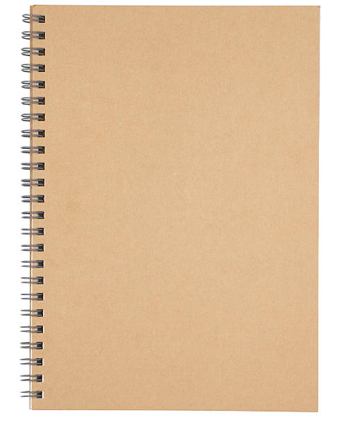 закрыто блокнот - note pad book spiral notebook ring binder стоковые фото и изображения