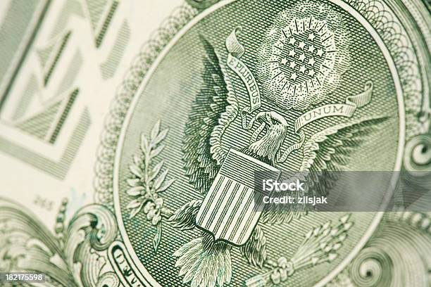 Photo libre de droit de Billet D1 Dollar Canadien Le Great Seal banque d'images et plus d'images libres de droit de Billet de dollars américains - Billet de dollars américains, Monnaie, Monnaie américaine