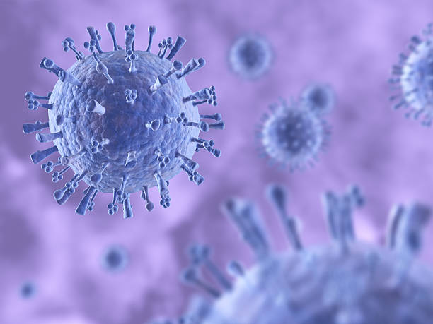 свинного гриппа (h1n1)-содержащий вирус - influenza a virus стоковые фото и изображения